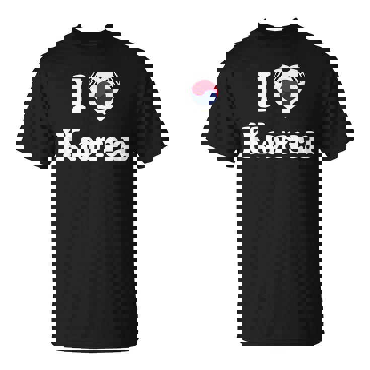 I Love Korea I Heart Korea 韓国 Tシャツ