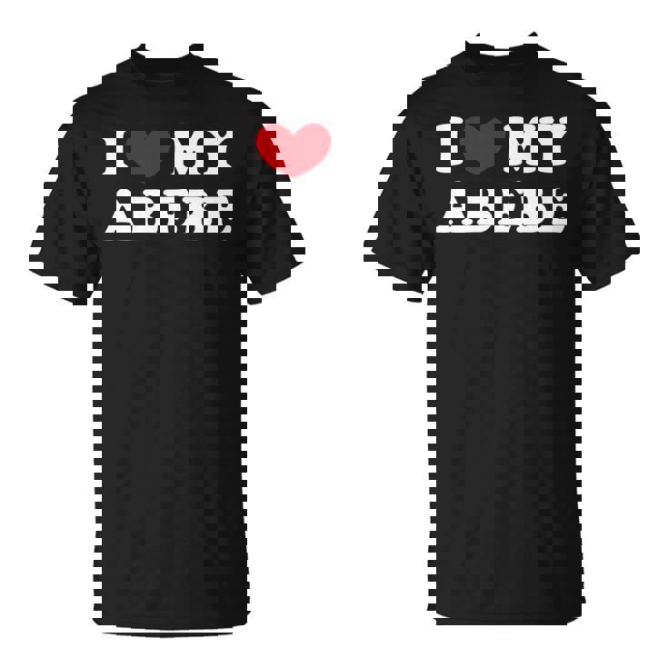 I Love My Abebe アイ・ラブ・マイ・アベベ 長袖tシャツ Tシャツ