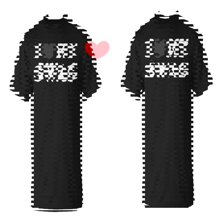 I Love Mywag アイ・ラブ・マイ・スワッグ、アイ・ハート・マイ・スワッグ 長袖tシャツ Tシャツ