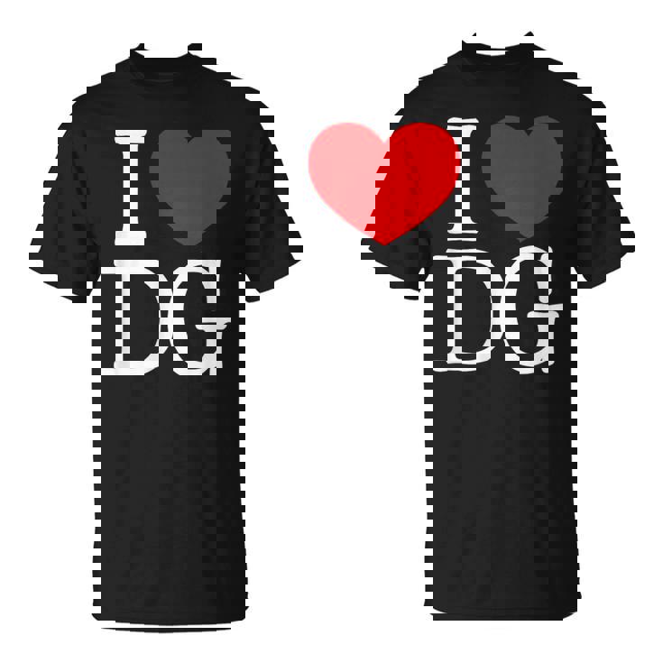 I Love ハート Dg Tシャツ