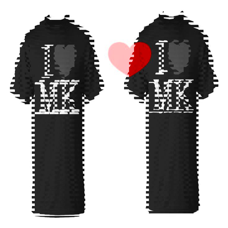 I Love ハート Mk Tシャツ