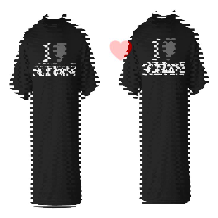 I Love ハート シュランツ ドイツテクノ Edm フェスティバル ダブステップ Tシャツ