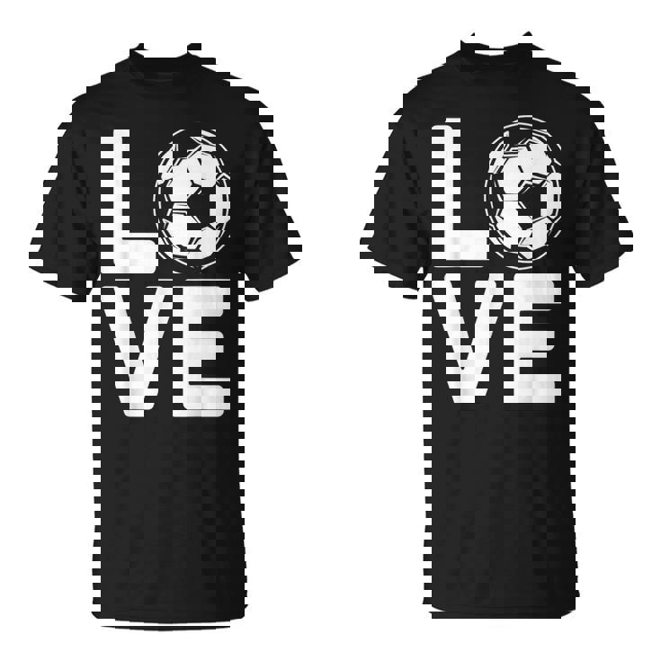 Loveoocer 愛を言うサッカー Tシャツ