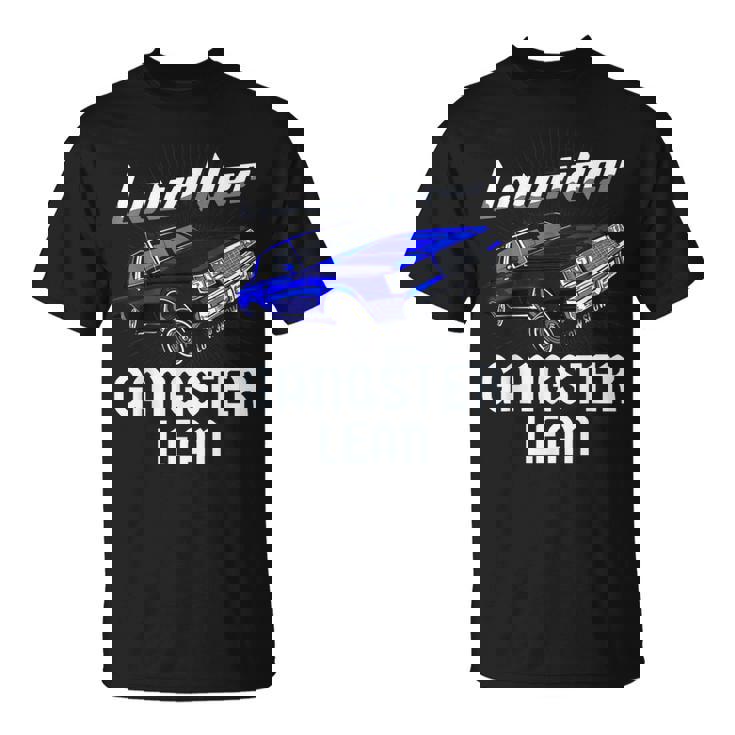 Lowrider Gangster Lean Low &Low Chicano Cholo ビンテージカー Tシャツ