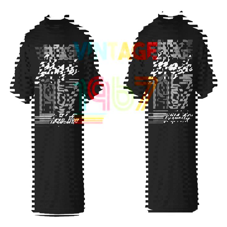 Marzo De 1967 Diseño De Cumpleaños Nacido En Marzo De 1967 Camiseta unisex