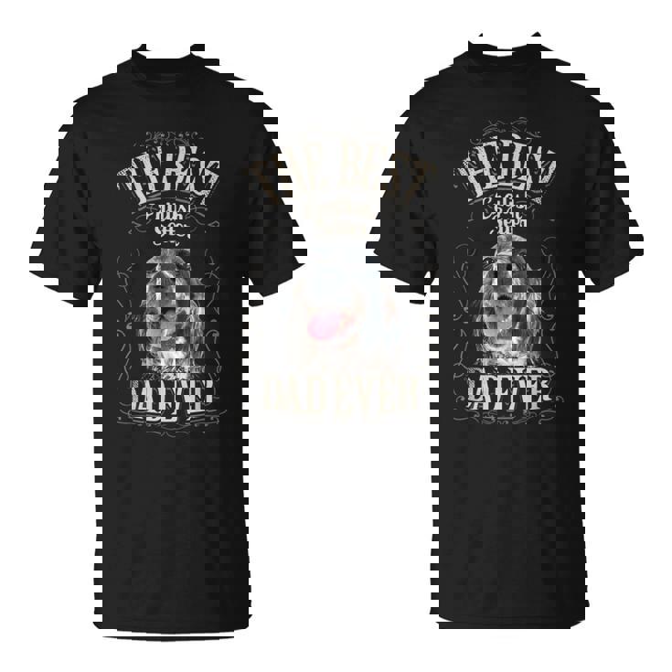 Miglioretter Inglese Papà Ever Dog Amante Regali Uomo Maglietta