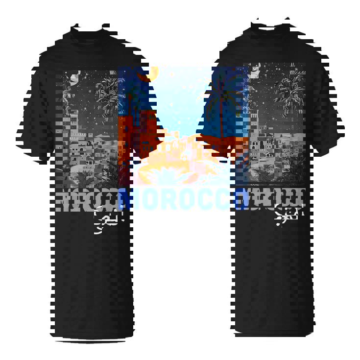 Morocco Pride Roots Heritage Culture Ouarzazate Moroccan T-Shirt