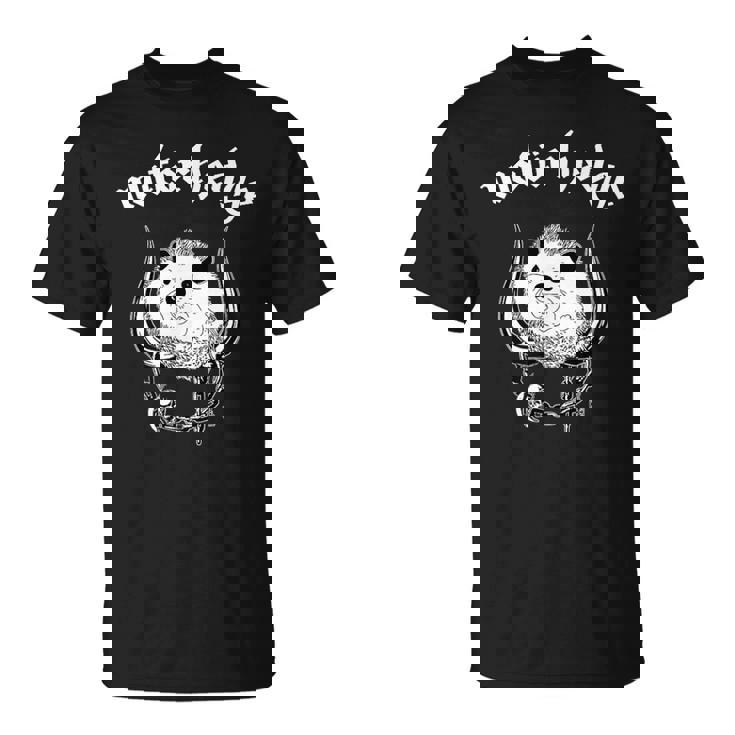 Motorhedge ヘビーメタル ハリネズミ ハリネズミ Tシャツ