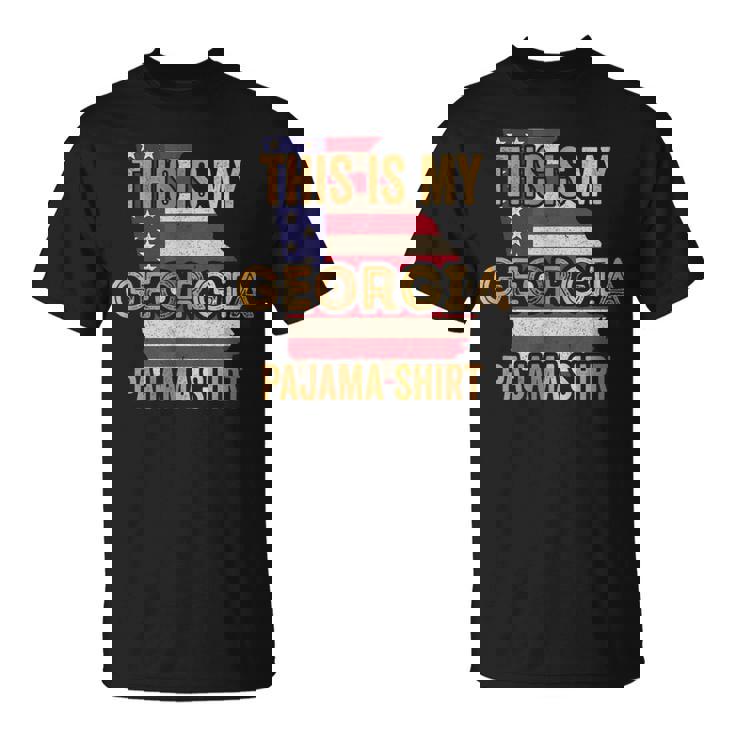 My Georgia パジャマ シャツ ファニー ジョージア Tシャツ