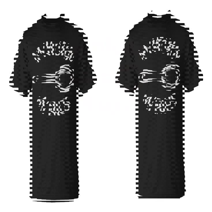 My Kitchen My Rules Foodie Chef Cookギフト メンズ レディース キッズ Tシャツ