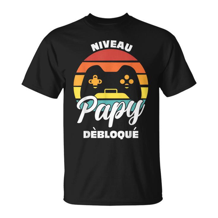Niveau Papy Débloqué Grandpa T-Shirt