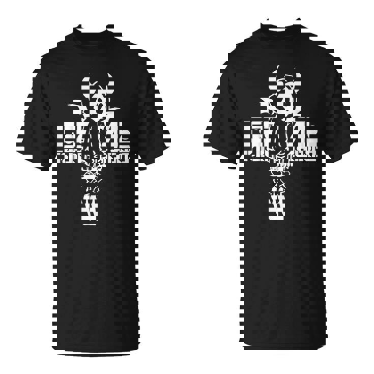 Nog-T-0004-悪魔-黒 Tシャツ