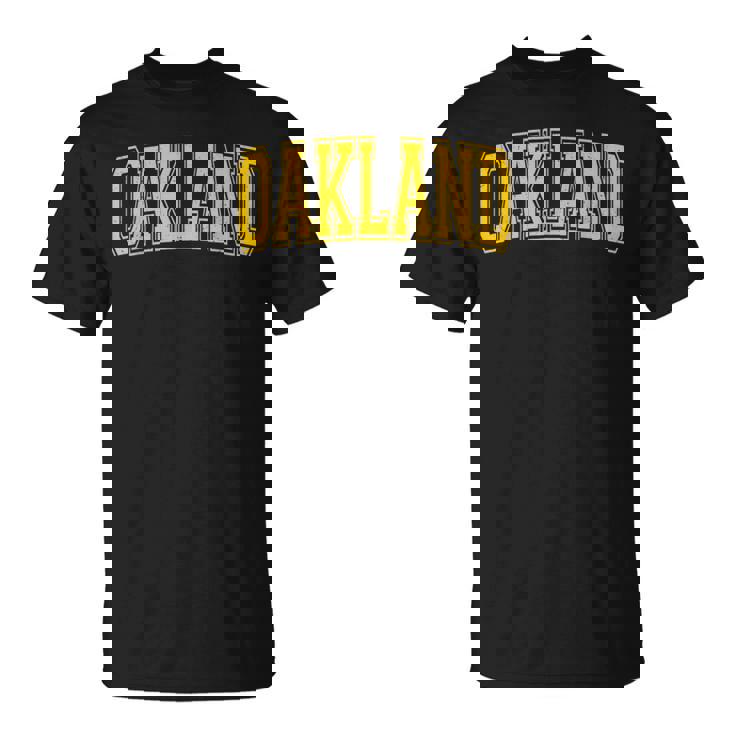 Oaklandarsityports アスレチックジャージスタイル Tシャツ