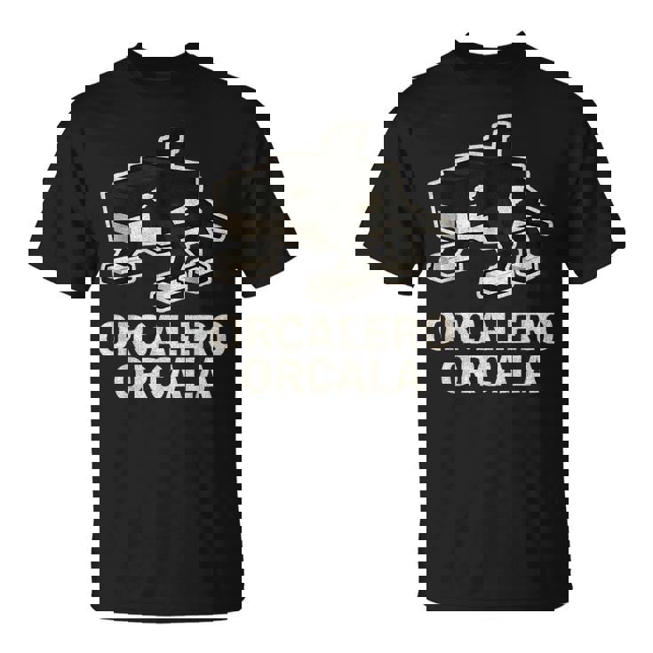 Orcalero Orcala 面白いイタリアンブレインロットスラングゲームミーム Tシャツ