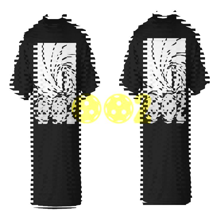 Pickleball 002 スパイパロディ 面白いピックルボールパドルプレーヤー Tシャツ