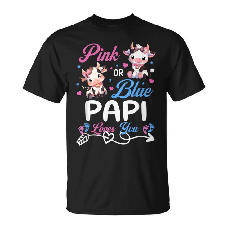 Pink Or Blue Mimi Loves You Gender Reveal Baby Mother Day T-Shirt