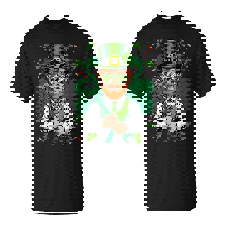 Plumber Saint Patrick's Day Irish Shamrock Plumbing T-Shirt