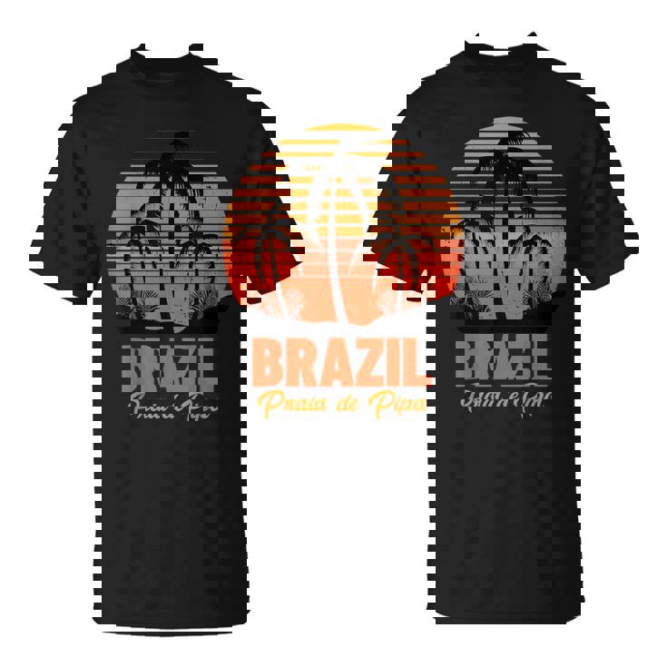 Praia De Pipa ブラジル Tシャツ