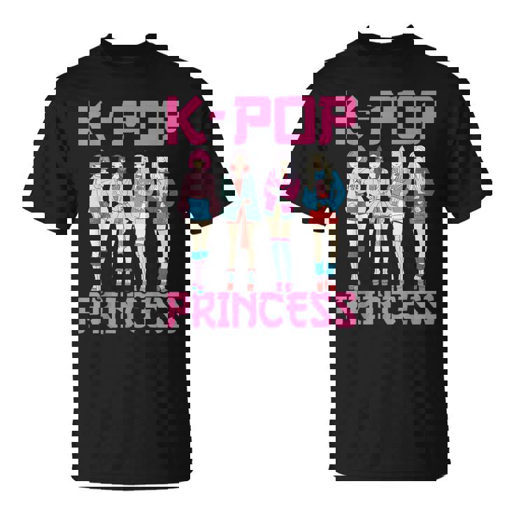 Princesa Del K-Pop En El K-Pop Camiseta unisex
