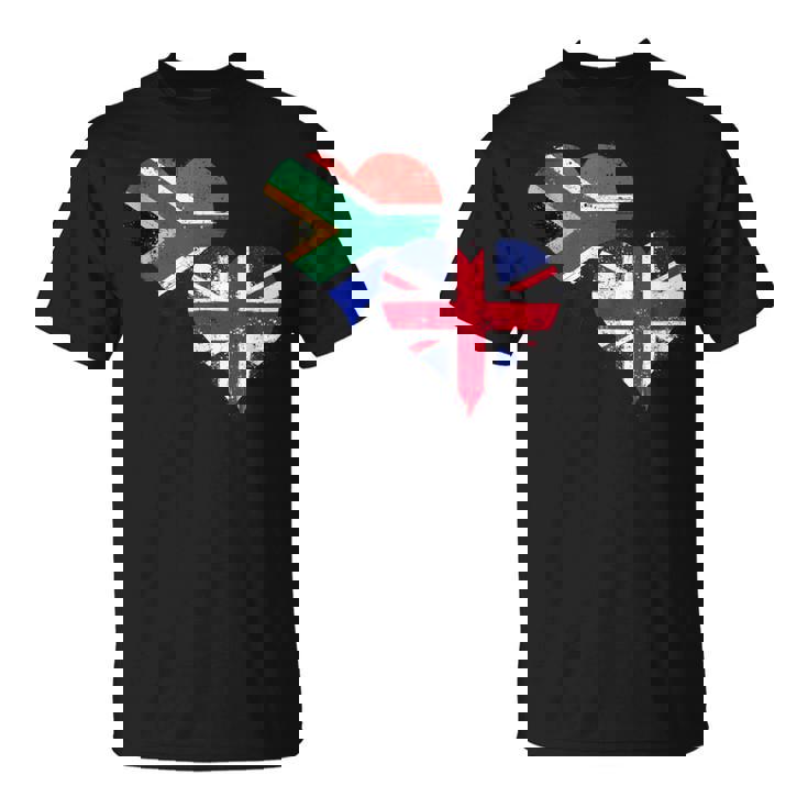 Proud British South African Expat A South Africa UK Flag Tank Top T-Shirt