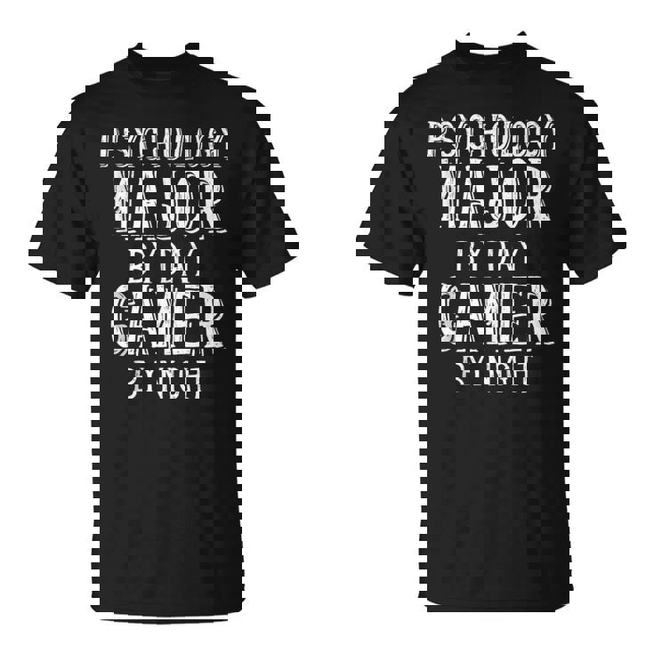 Psychology Major By Day Gamer By Night Psychology Student Tank Top T-Shirt