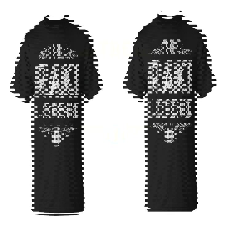 The Raki Legend Istanbul Turkish Türkei Turkey Türkiye Tシャツ