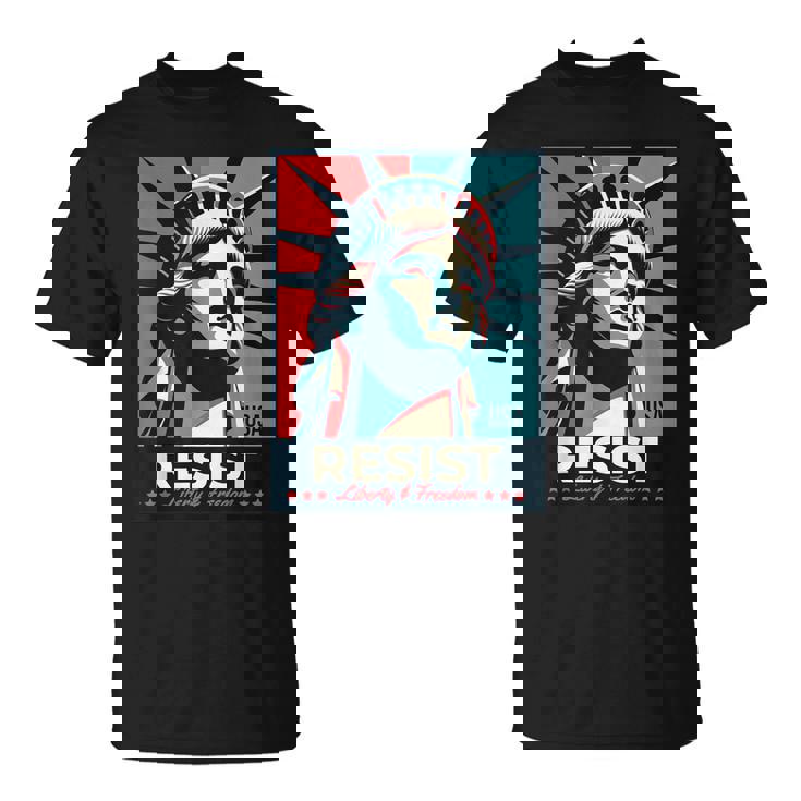 Resist 自由の女神 Resist Tシャツ