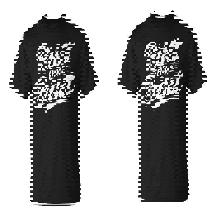 Risk It For The Brisket Bbqジョーク 長袖tシャツ Tシャツ