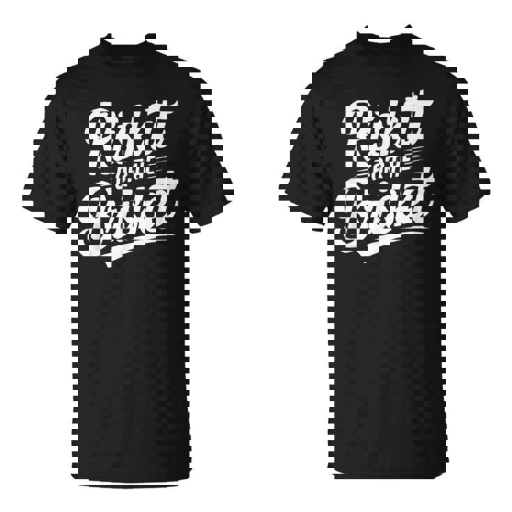 Risk It For The Brisket Bbqジョーク Tシャツ