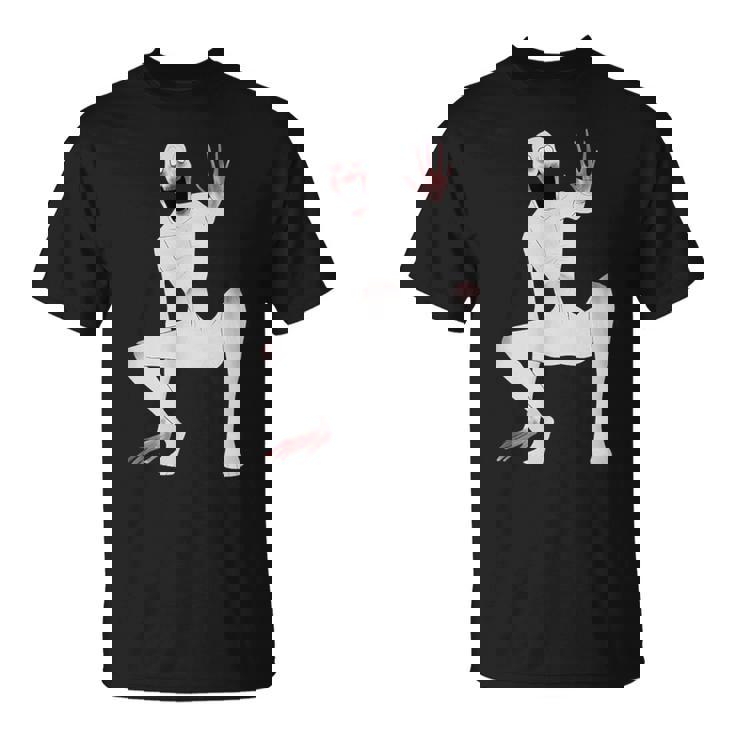 Scp 096 シャイガイ封じ込め違反怖い Tシャツ