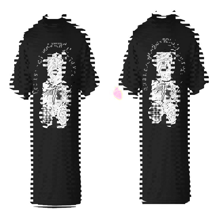 Scp-2295 The Bear With A Heart Of Patchworkcp Tシャツ