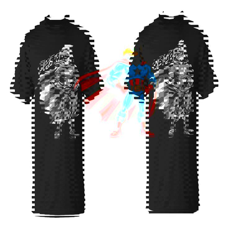 Sebastian Usa イーグル スーパーヒーロー 男の子用 名前 セバスチャン Tシャツ