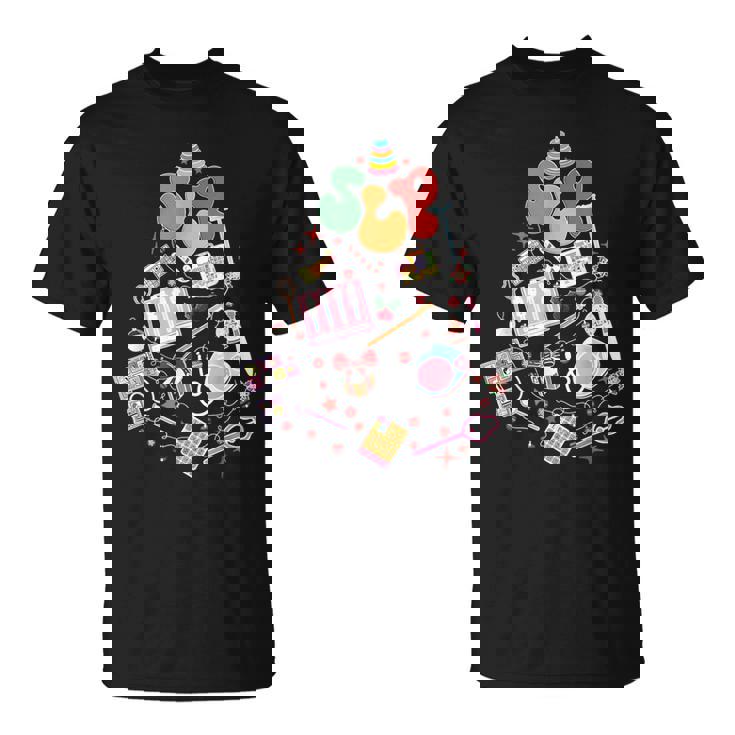 SLP Christmas Tree Speech Language Pathologist OT PT Xmas T-Shirt