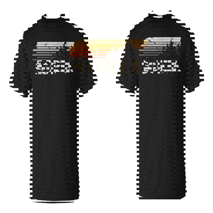 Soria España Evergreenintageunset Camiseta unisex