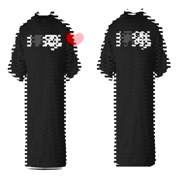 Sql大好き Tシャツ