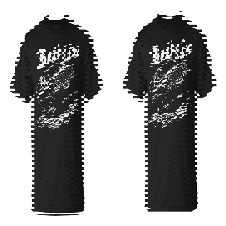 Squarebody Burb ライフトラック シルエット スクエアボディ サバーバン 長袖tシャツ Tシャツ