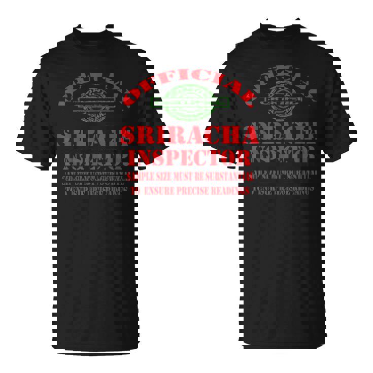 Sriracha ソース マヨ ホットチリソース おかしなルースター ソースパン Tシャツ