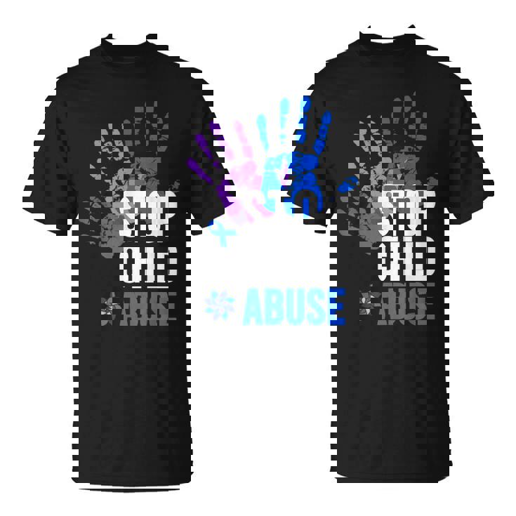 Stop Child Abuse 児童虐待をやめなさい Tシャツ