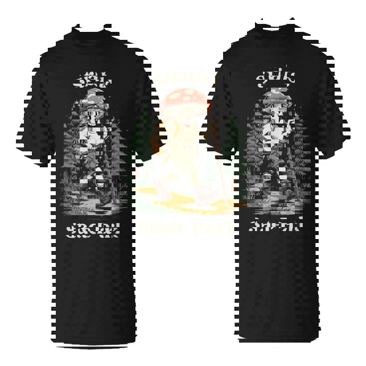 Straits State Park Michigan Hiking Mushroom Vacation T-Shirt