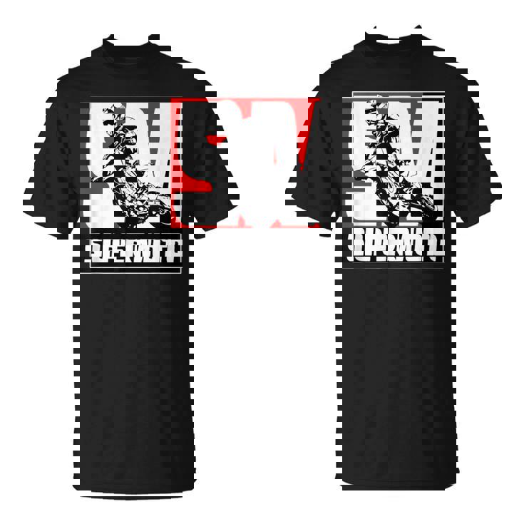 Supermoto スーパーモタード エンデューロ オートバイクロス Tシャツ