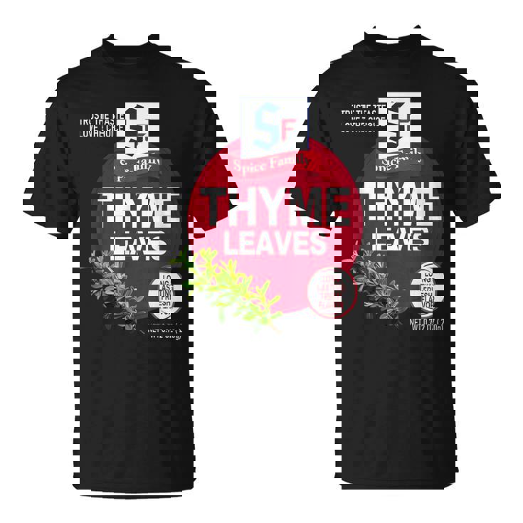 Thyme Leaves Halloween Spice Costume Group Matching T-Shirt