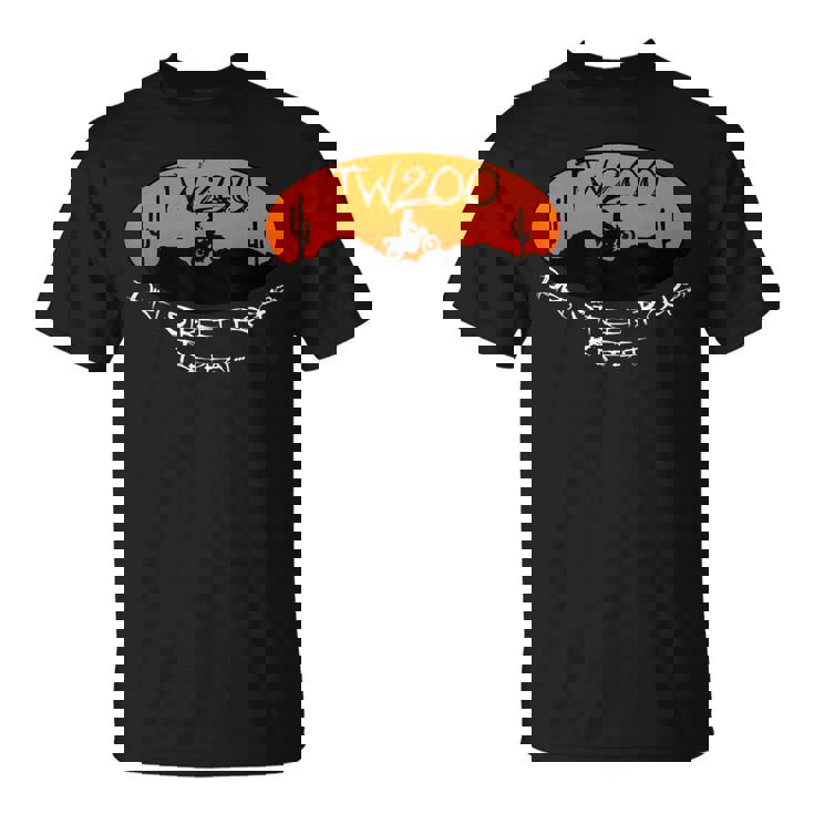 Tw200 トレイルウェイ エンデューロ オフロードロック Tシャツ