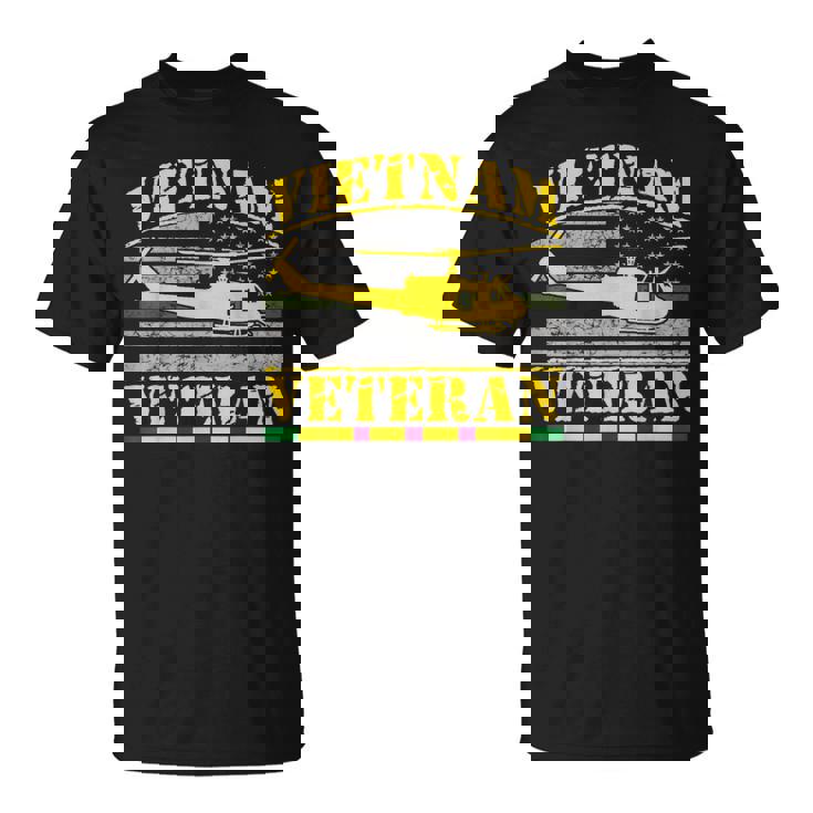 Vietnameteran Uh -1 Huey Helicopter Crew Tシャツ