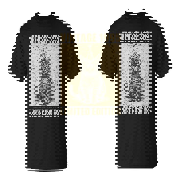 Vintage Cat 1995 30歳の誕生日 限定版 Tシャツ