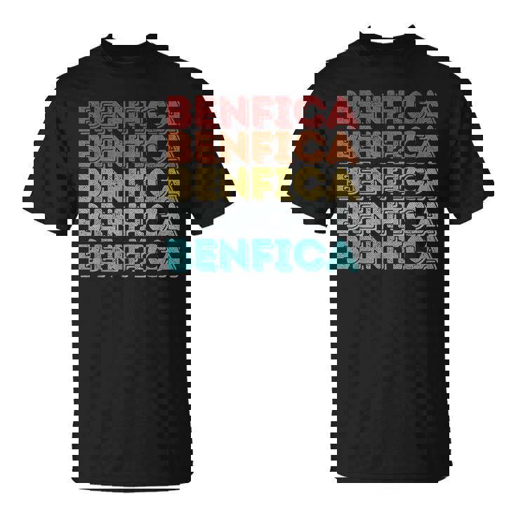 Vintage Retro Benfica Camiseta unisex