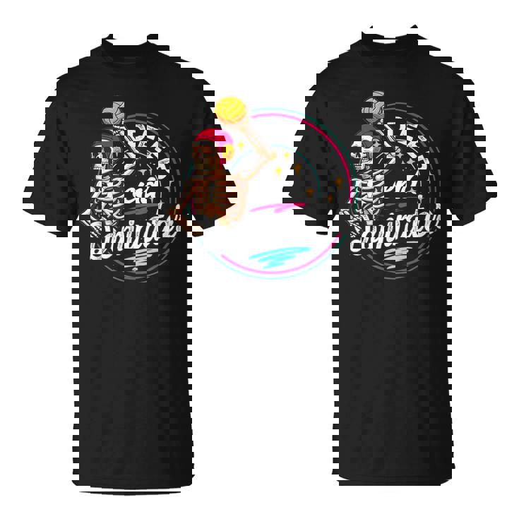 Water Polo タフアグレッシブプレイヤーディープエンドドミネーター。 Tシャツ