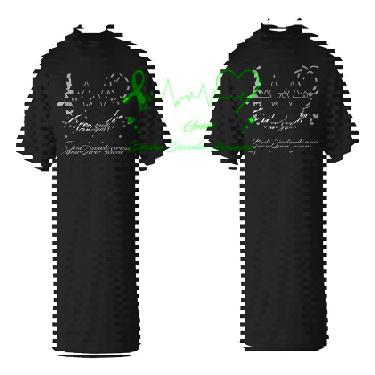 I Wear Green For Bipolar Disprder Awareness Tシャツ