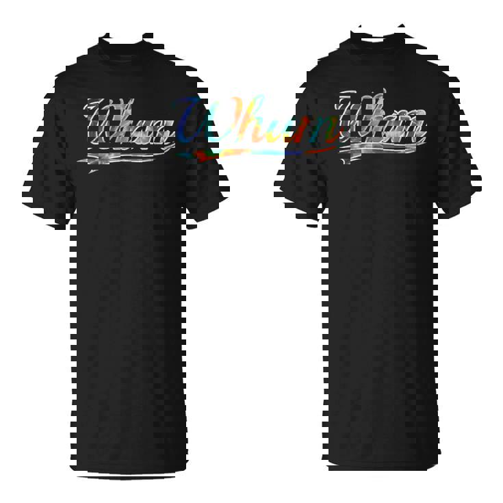 Wham Comic Booktyle Retroound Effect Tie Dyeintage Tシャツ