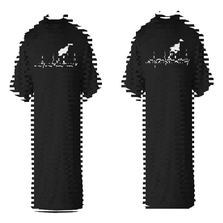 Whippet Heratbeat ウィペット 犬 子犬 Tシャツ