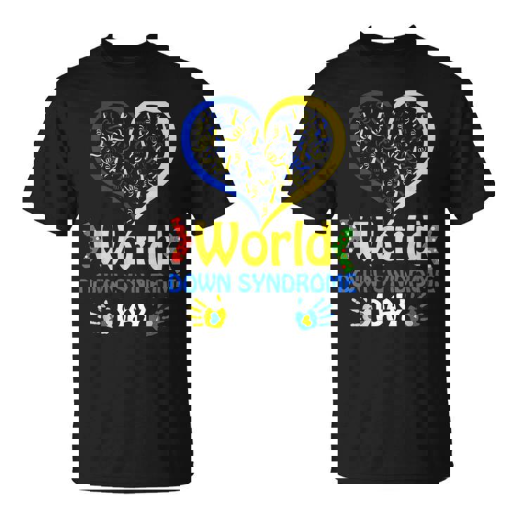 World Downyndrome Day Upport And Awareness 321 Tシャツ